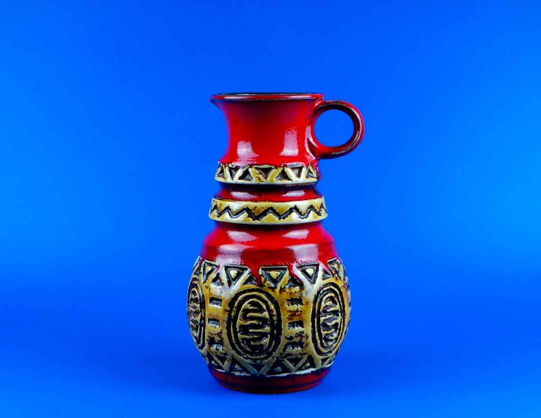 Vintage Large Ceramic Vase Vintage Art Home Decor Made in Etsy