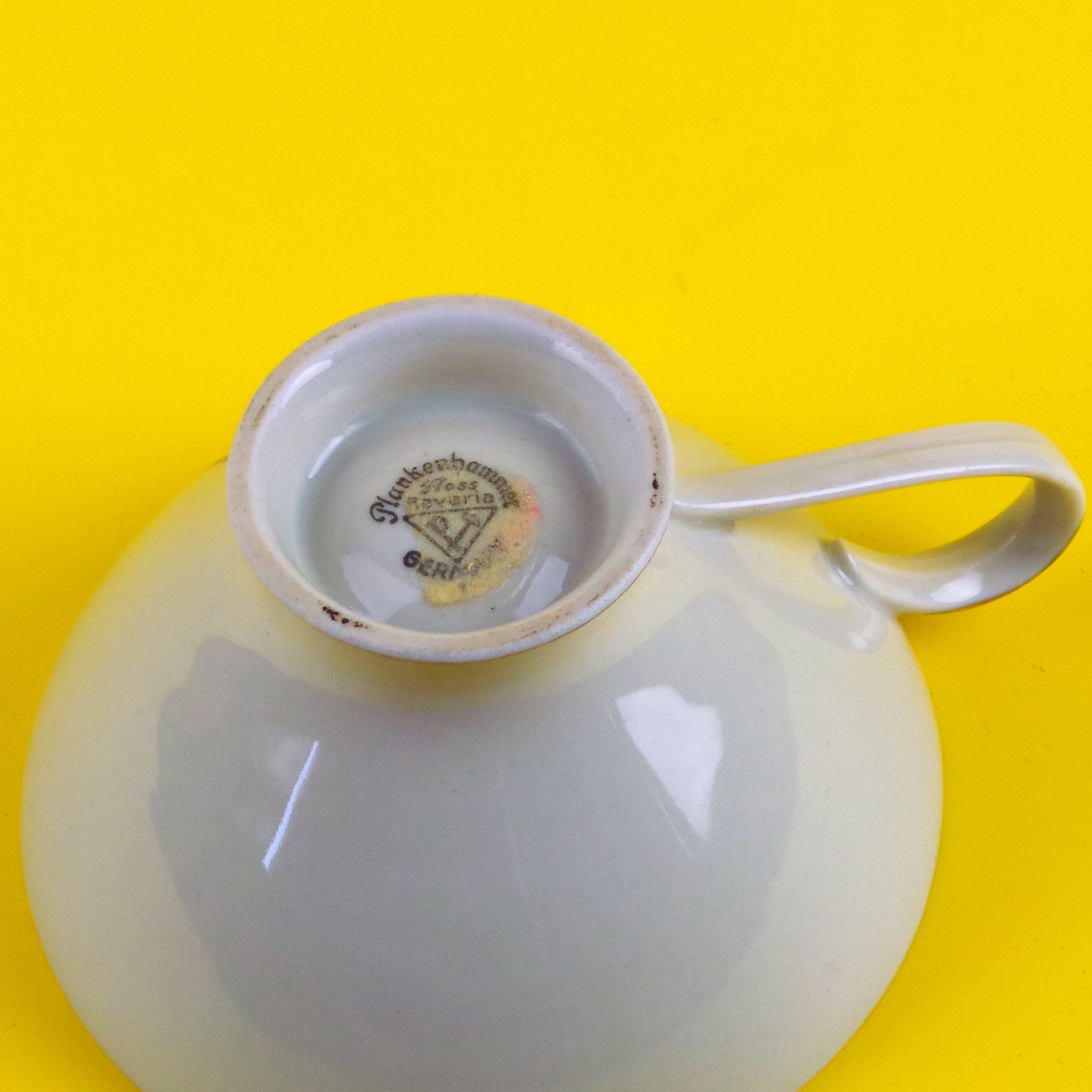 Set of Four Vintage Bone Porcelain Tea Cups Vintage Bavaria Etsy