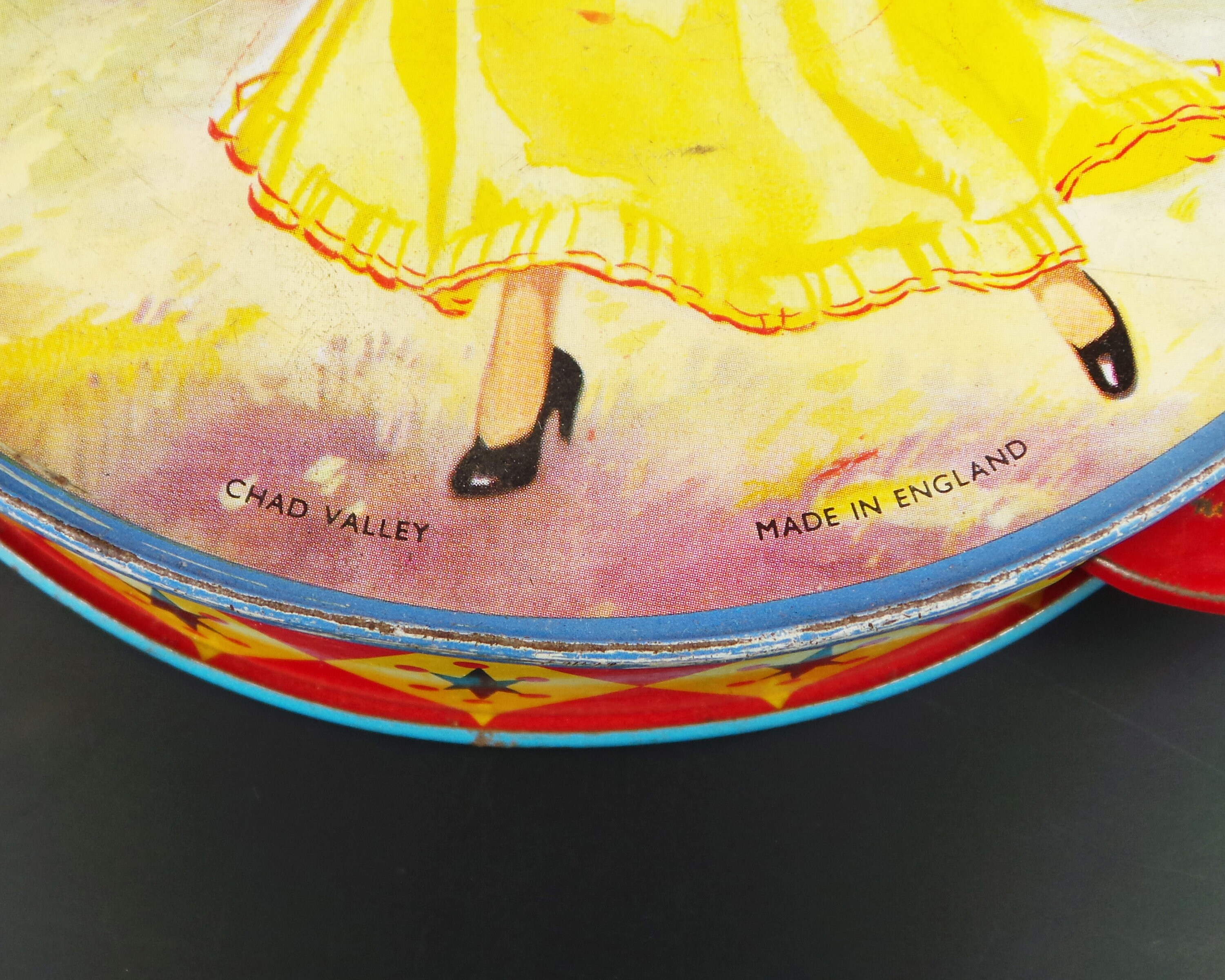 Vintage Children's Tambourine Chad Valley Vintage Etsy UK