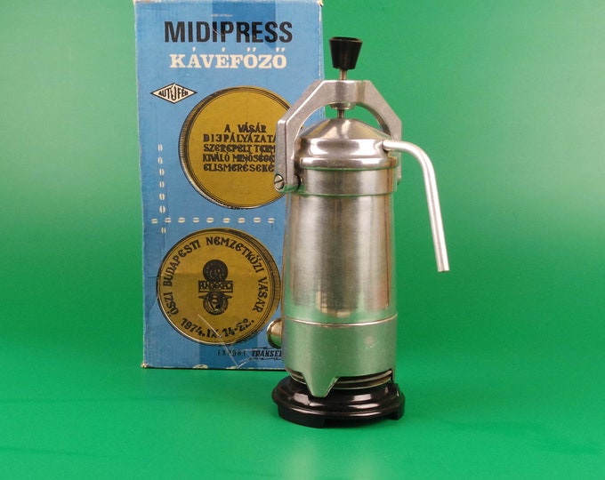 Vintage Electric Coffee Maker Midipress in Original Cardboard Etsy