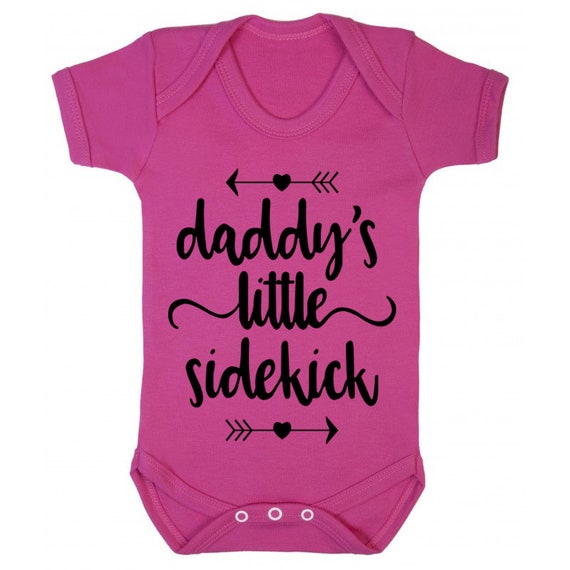 Daddys Little Sidekick Babygrow