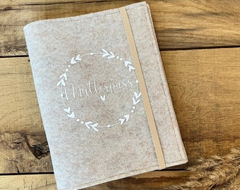 Maternity Pass Cover Made of Felt / Pregnancy Gift