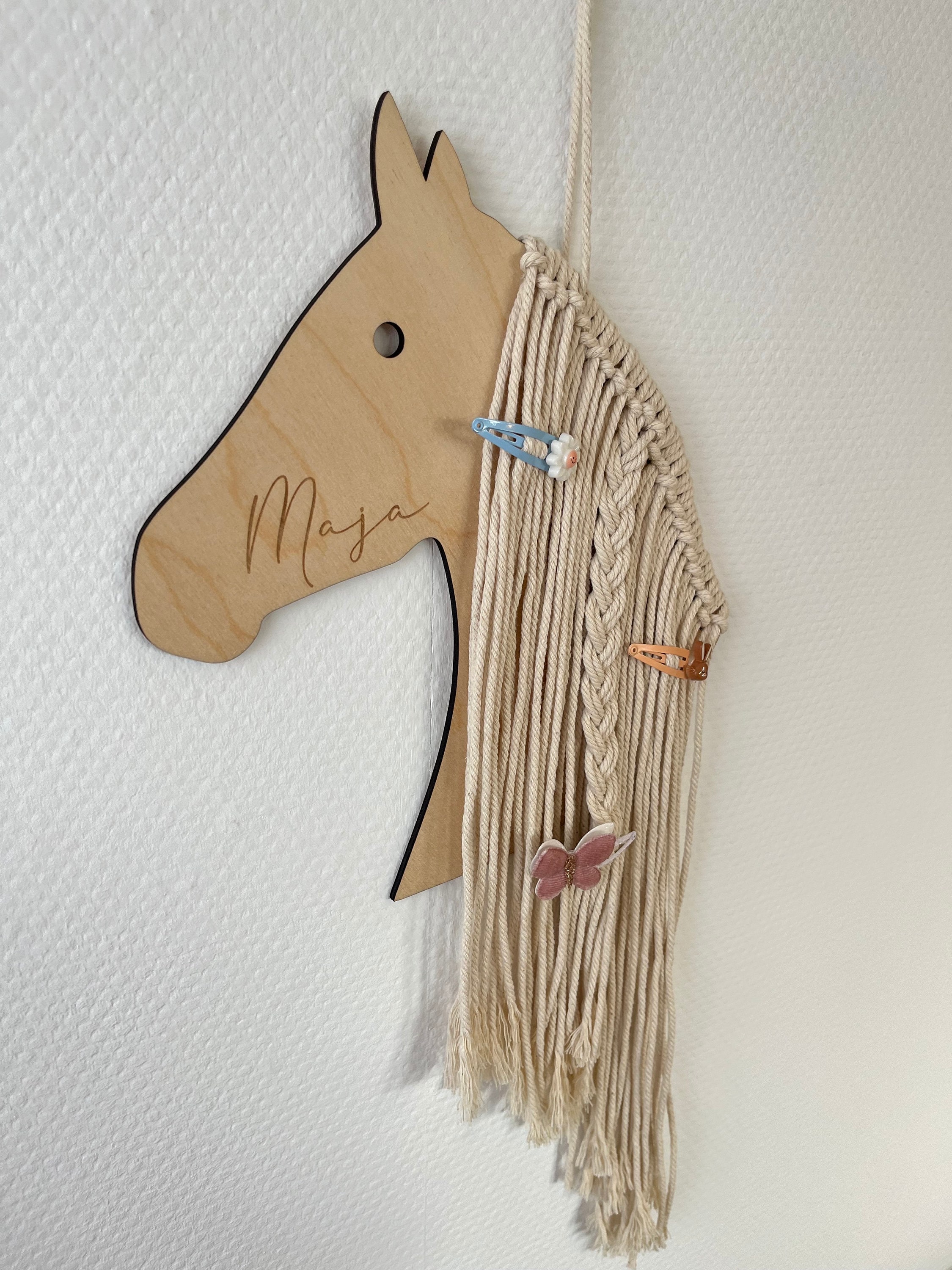 personalisierter-haarspangenhalter-haarspangenhalter-pferd