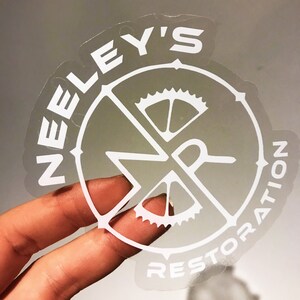 White Ink Stickers, Any Size Custom White Ink Clear Labels, Any Shape ...