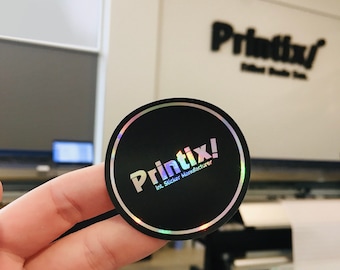 Adesivi in vinile parzialmente olografici, etichette olografiche personalizzate di qualsiasi forma e dimensione, adesivi olografici personalizzati, branding e packaging