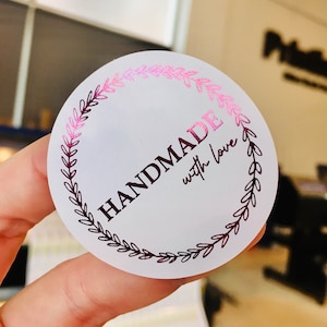 Rosenfoliendruck, Rose Benutzerdefinierte Sticker, beliebige Form Benutzerdefinierte Sticker, beliebige Farbe Logo Etiketten, individuelle Produktetiketten
