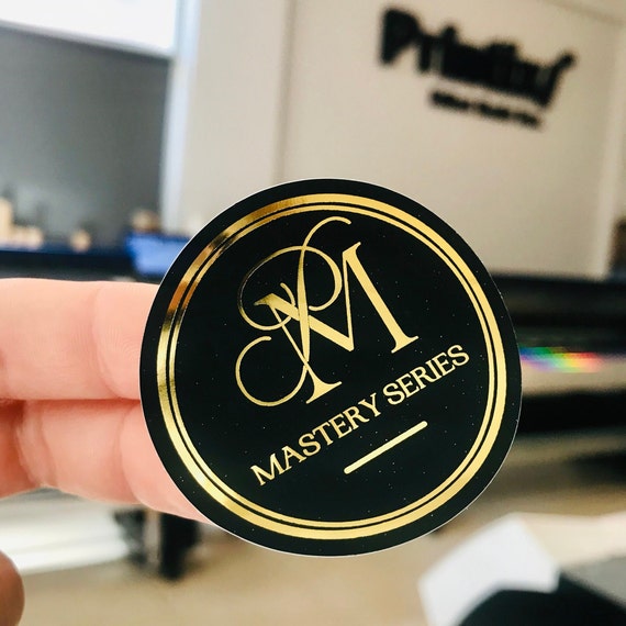 Foil Label Printing - High Quality Custom Foil Stickers