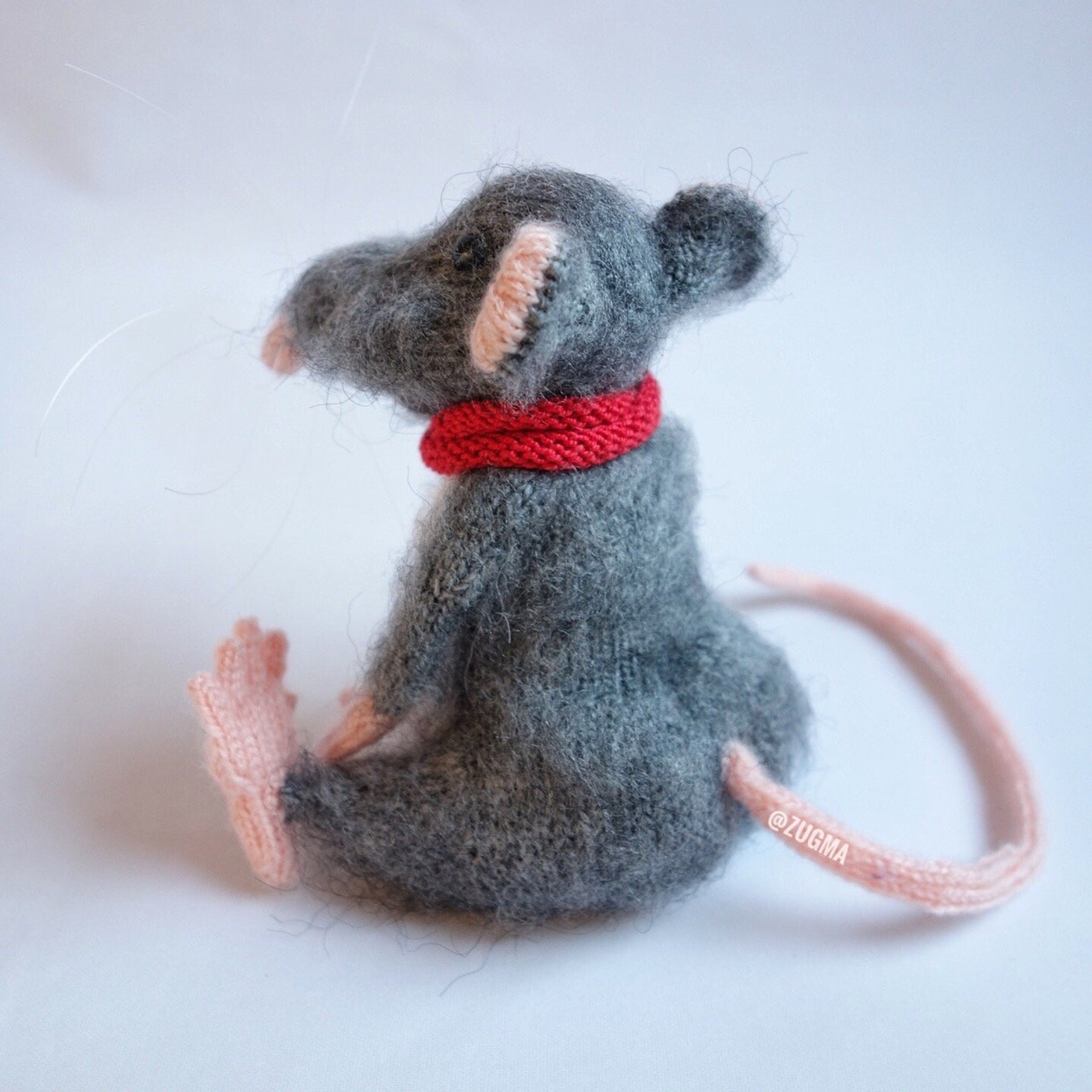 PDF Toy Rat Mouse Knitting Pattern Etsy