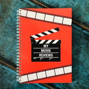 Movie Review A5 Wire-bound Notebook image 1