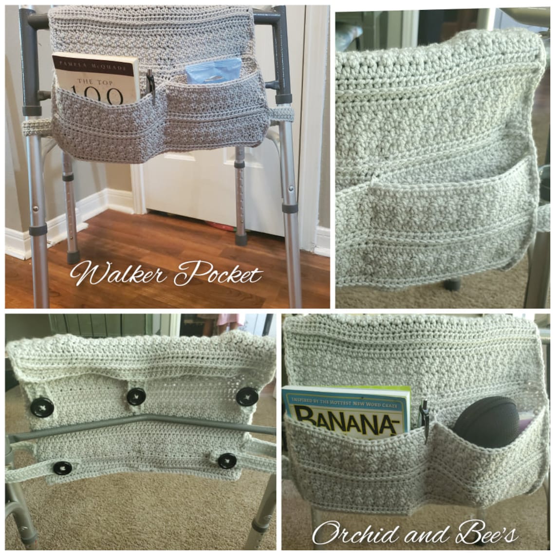 PDF PATTERN Crochet Pocket Walker instructions to make Etsy