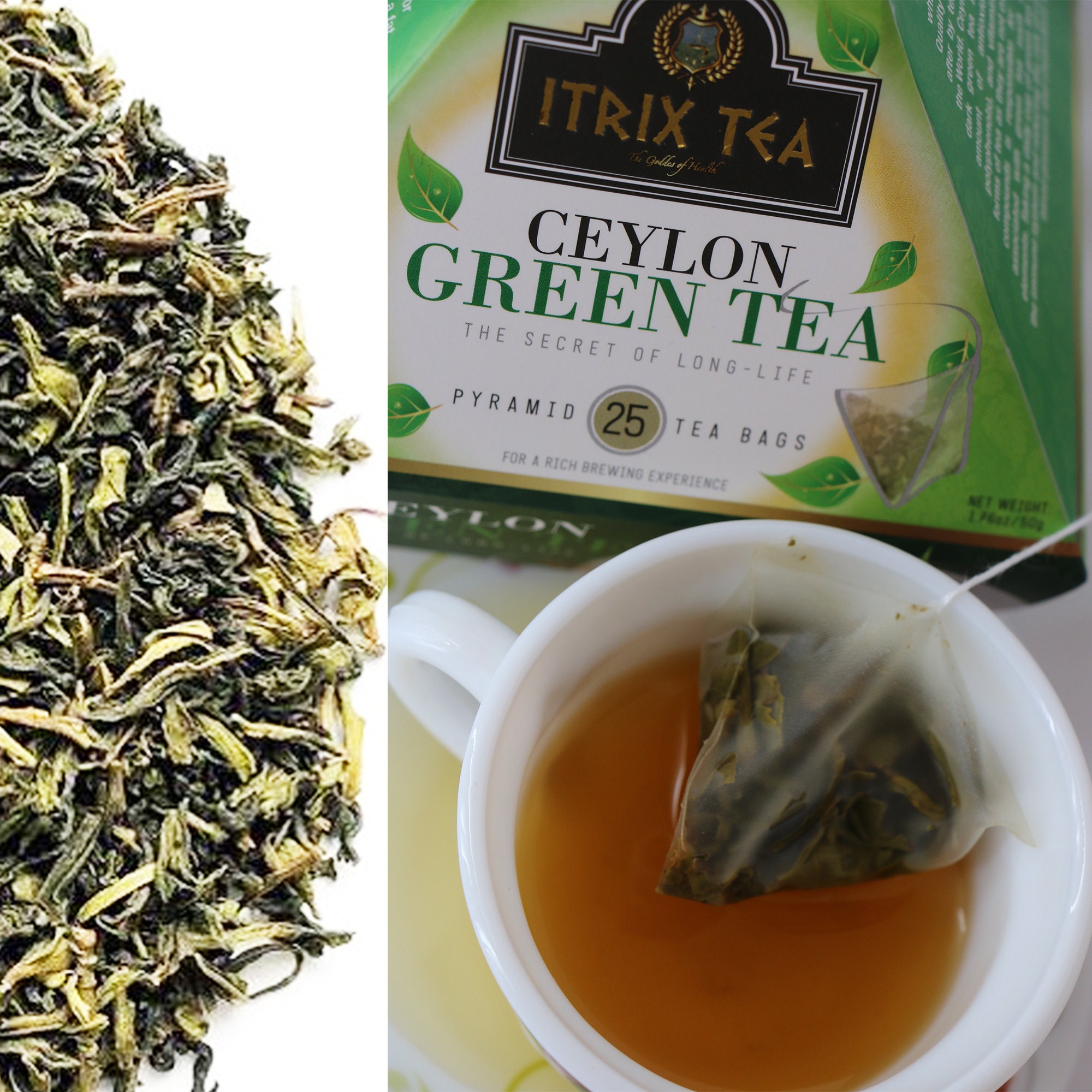 Organic Green Tea Weight Loss Natural Tea Best Green Tea Bags Etsy