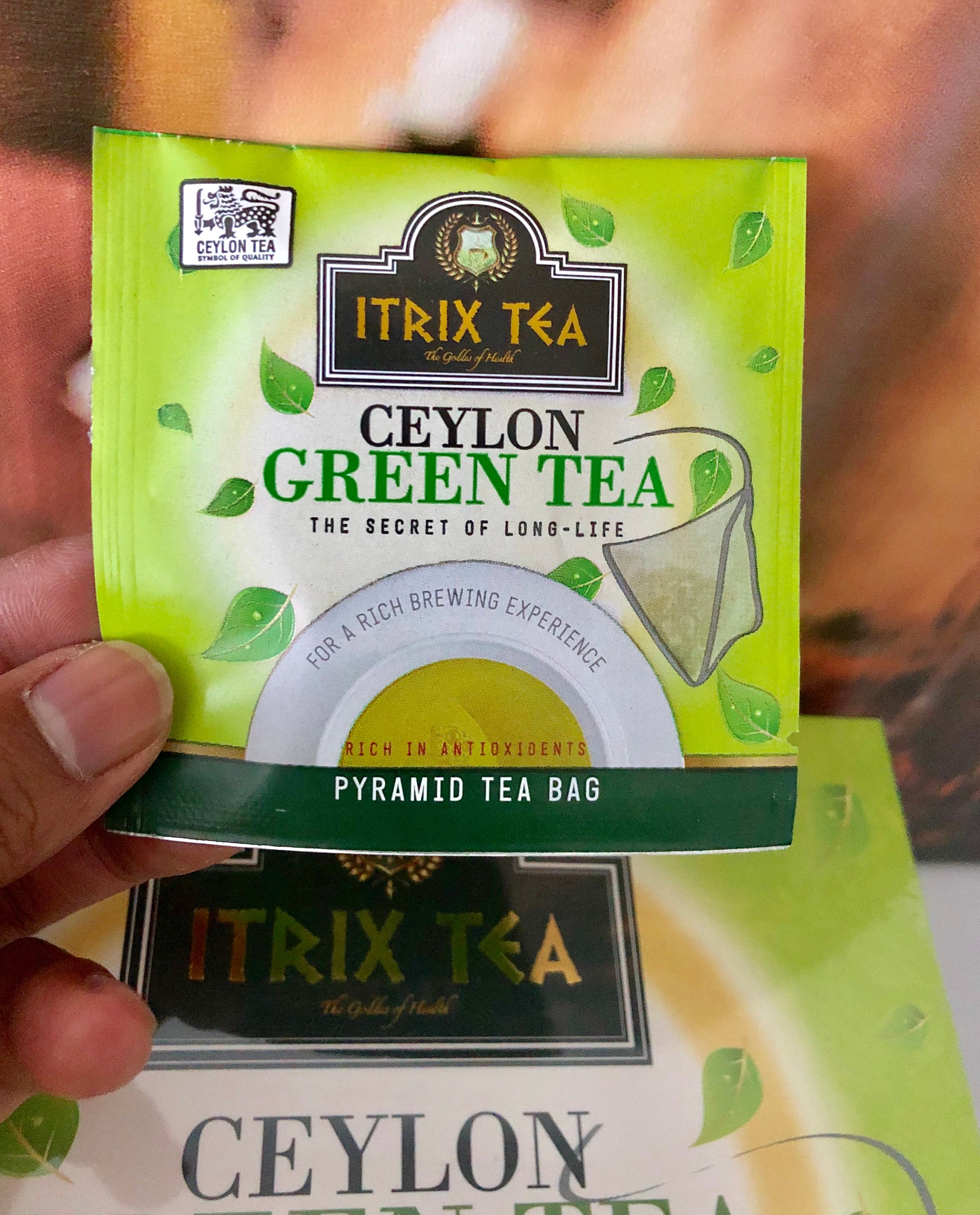 Organic Green Tea Leaves From Itrix Tea 25 Tea Bags 100 Etsy