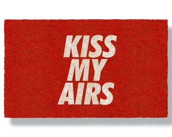 nike kiss my airs doormat