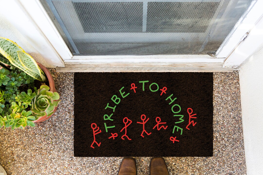 TRIBE TO HOME Tribe Called Quest Doormat, Tribe Mat, Tribe Gift, Tribe