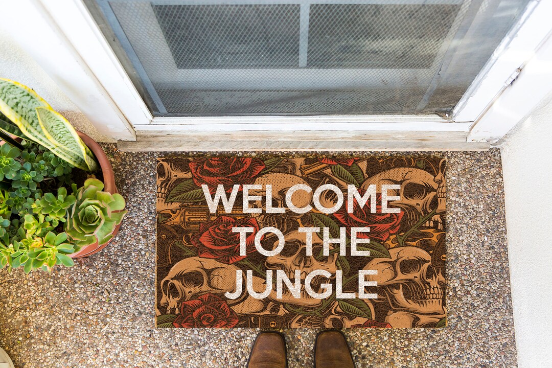JUNGLE ART to the Jungle Doormat to the Etsy