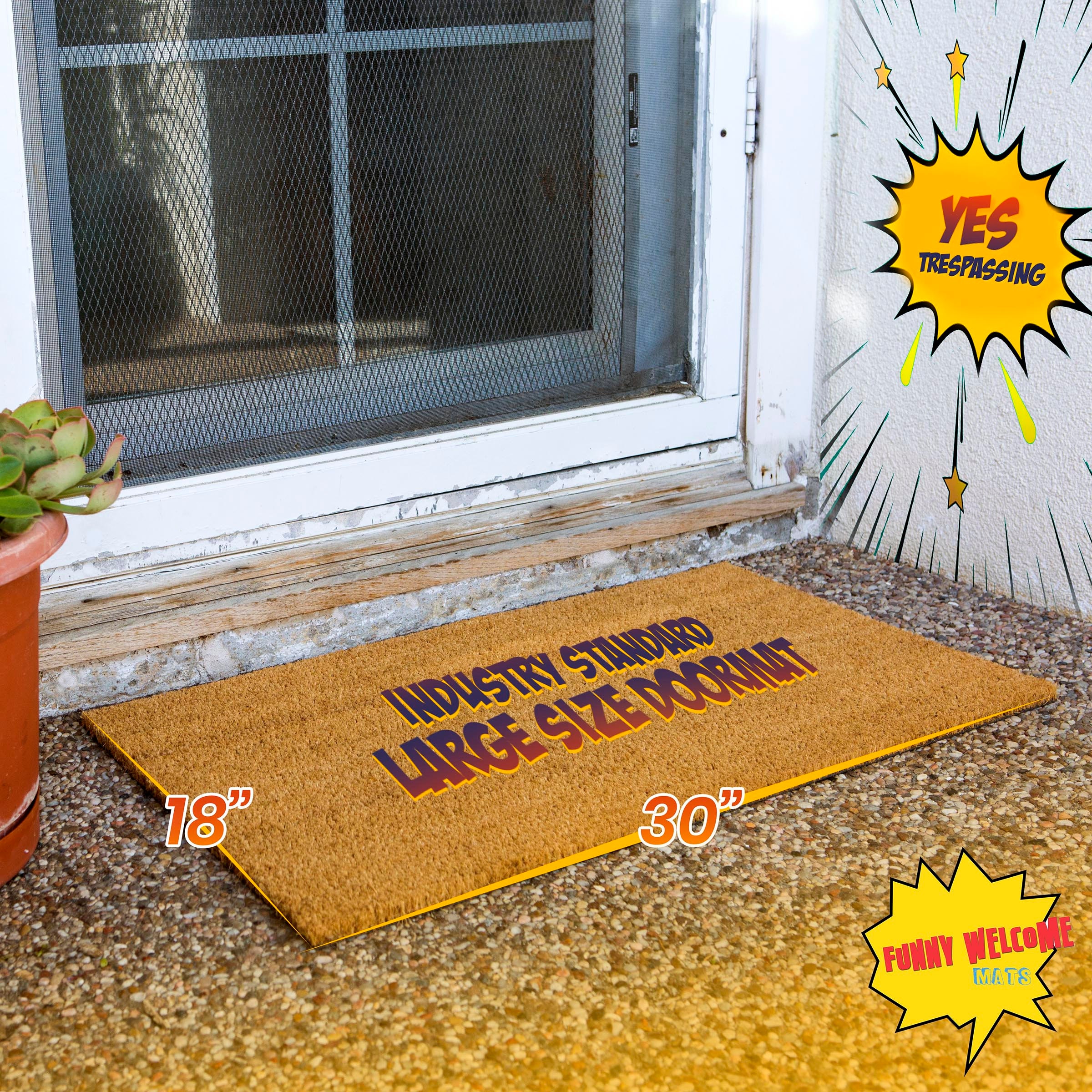 to the JUNGLE Doormat Doormat Funny Etsy