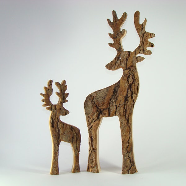 Deer, wooden home decoration, handmade