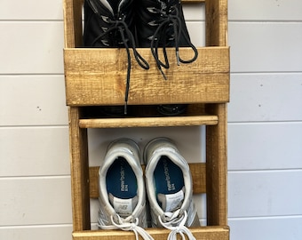 Two pair Vertical shoe organiser