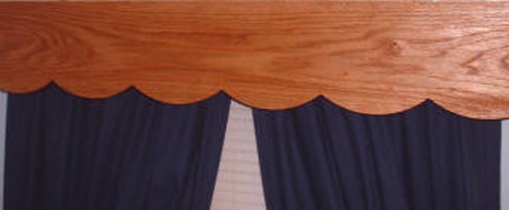 Oak Wood Window Cornice Provincial 35 Etsy