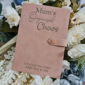Cuaderno de diario personalizado / Día de la Madre / Cuaderno de notas / Diario personalizado / Grabado / Diario con inicial personalizada / Diario con nombre personalizado / Regalo