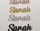 Personalised Acrylic Name Place Seating Cards Custom Made ( Weddings, Anniversary, Engagement, Birthday )