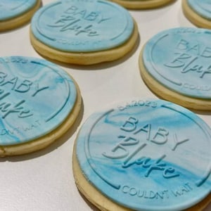 Custom Baby Cookie Stamp | Personalised fondant debosser | Personalised Cookie Stamp | Baby Shower |  Birthday | Themed | Friends | Embosser