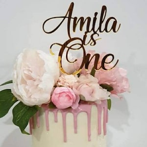 custom personalised acrylic Cake Topper | birthday | baptism | wedding | communion | baby shower | christening | bridal | confirmation