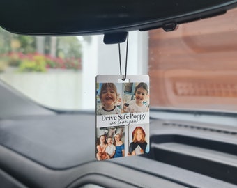 Custom Car Mirror Charm | Personalised Photo Ornaments | Rear View Mirror Acrylic Ornament | Printed Hanging Decor | Car Charm Accessories