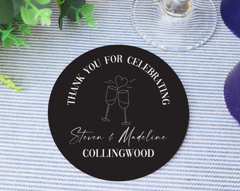 Acrylic Coaster Cards | Laser UV Printed | Personalised | Place Cards | Wedding Guest names | Wedding | Birthday | Custom Printed |