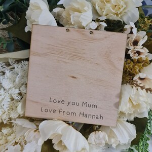 Mother’s Day Gift | Mother’s Day Plaque | Personalised Mother’s Day Sign || Gift for Grandparents | Hanging Mother’s Day Plaque | DIY Plaque
