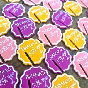 Drink Tags Acrylic Stemless | Cocktail Glass | Hens | Drink Accessories | Wedding Decor | Birthday | Custom Wedding tags | Personalised Tags