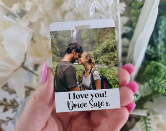Custom Car Mirror Charm | Personalised Photo Ornaments | Rear View Mirror Acrylic Ornament | Printed Hanging Decor | Car Charm Accessories