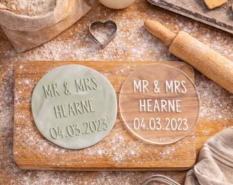 Custom Made Cookie Stamp | Personalised fondant debosser | Personalised Cookie Stamp | Baby Shower |  Birthday | Themed | Friends | Embosser