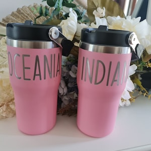 Personalised 500ml Drink bottle | Custom designed | Handle Drink bottle | Back to school | Kids Drink bottle | Water Bottle | Laser engraved