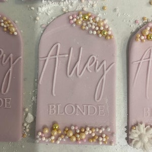 Custom Made Cookie Stamp | Personalised fondant debosser | Personalised Cookie Stamp | Baby Shower |  Birthday | Themed | Friends | Embosser
