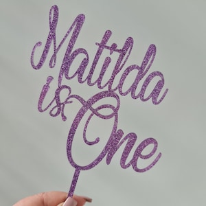First Birthday Cake Topper | Acrylic Birthday Cake Topper | FREE Proof Design | Custom Cake Topper | Cake Decoration | 1st Birthday | Party