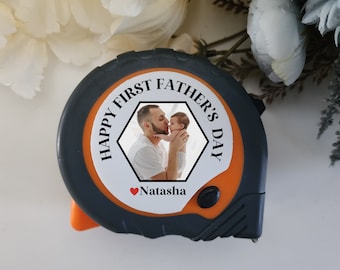 Personalised Photo Tape Measure | Father's Day Gift, Custom Printed