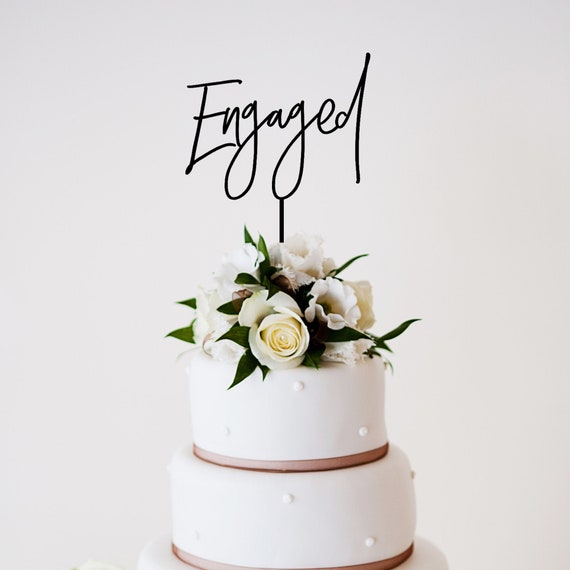 Topper Per Torte In Acrilico, Decorazione Per Torte Nuziali, Decorazione Per Torte Nuziali, Decorazione Per Torte Nuziali E Sposi (legno - 4