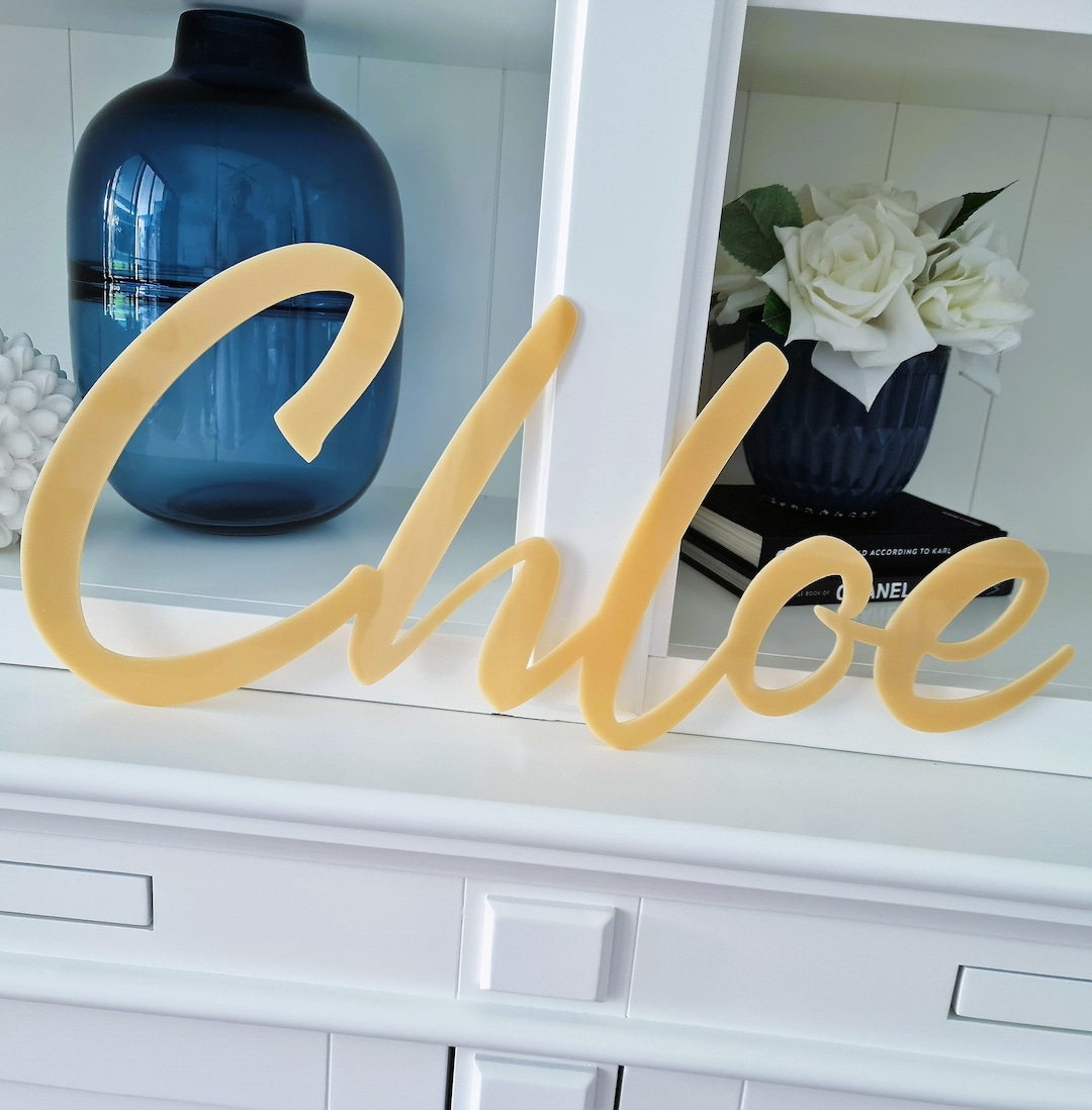 Acrylic Name Wall Sign Personalised Name Name Sign Kids Etsy