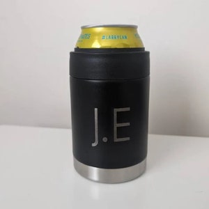 Personalised Stubby Can Holder | Stainless Steel | Christmas gift | Beer Bottle Cooler | Wedding gift | Birthday gift | Custom Etched Cooler