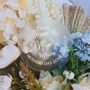 Mothers Day Gift | Personalised planter stick | Plant pot stick | Mother's Day present | custom planter | mum pot plant | mum gift | gift