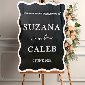 Wedding Welcome Sign | Guest Signage | Acrylic Welcome Sign | Mr & Mrs Sign | Event Signage | 3d Wedding Sign | Double Layer Welcome sign