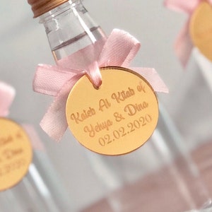 Personalised Bonbonniere Tags | Christening | Baptism | Wedding gift tags | Treat Tags | Candy Bar Tags | Acrylic Swing Tag | Hanging tag