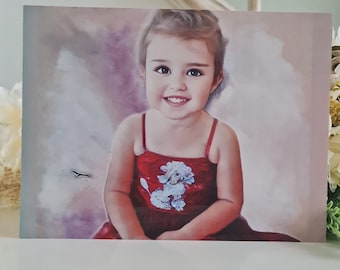 Blocco fotografico in legno stampato con messaggio personalizzato / Regalo fotografico personalizzato / Blocco fotografico / Regalo per la festa della mamma / Foto su legno / Regalo per lei
