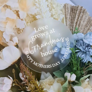 Mothers Day Gift | Personalised planter stick | Plant pot stick | Mother's Day present | custom planter | mum pot plant | mum gift | gift