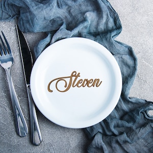 Wooden Seating place cards | name cards | seating plaques | Wedding table decor | Wedding name plaques | Name placements | Timber plaque