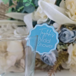 Drink Tags Acrylic Stemless | Cocktail Glass | Hens | Drink Accessories | Wedding Decor | Birthday | Custom Wedding tags | Personalised Tags