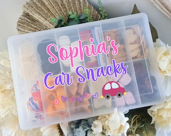 Custom Snack Box I Kids Movie Snacks Box | Personalised gift sweets box | Travel box | Direct Printed | Personalised Lunch Box | Child Gift