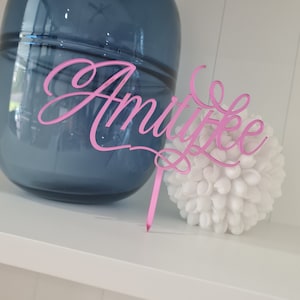 Personalised Acrylic Cake Topper | FREE Proof Designs | Milestone Designs | Acrylic Cake topper | Changeable Age | Personalised Designs