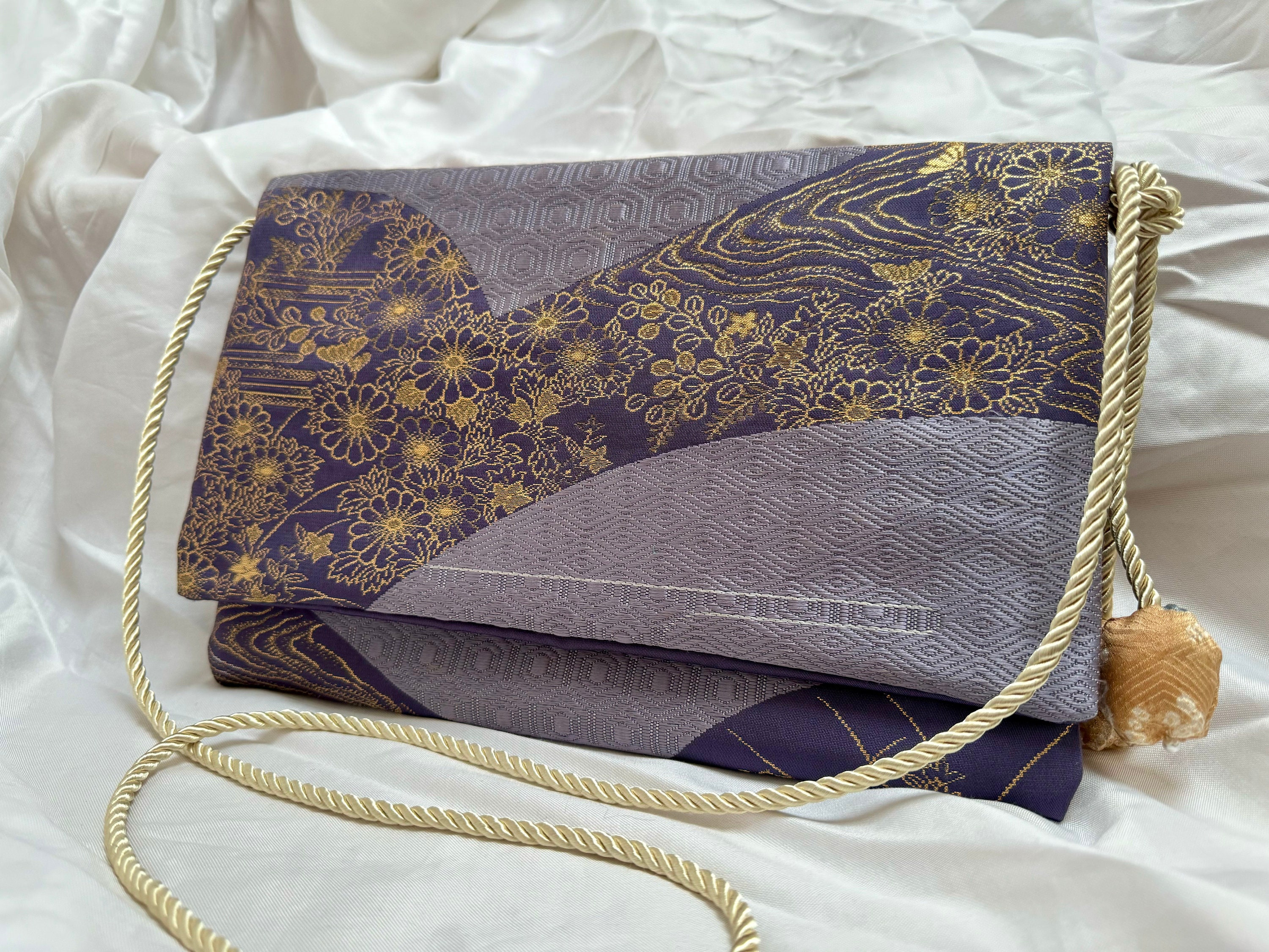 ❤️着物お出かけbag 正絹　ゴブラン織風 ❤️着物お出かけbag 正絹 ゴブラン織風